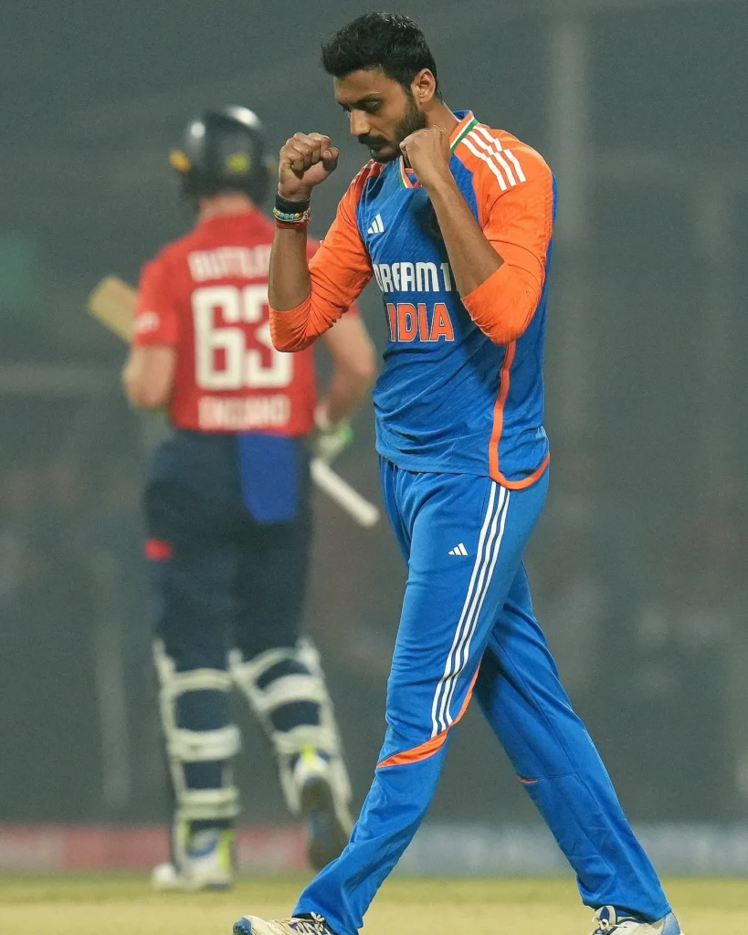 Axar Patel Jersey Number