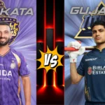 Gujarat Titans Vs Kolkata Knight Riders Timeline