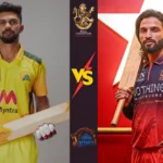 Royal Challengers Bengaluru Vs Chennai Super Kings Match Scorecard