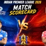Mumbai Indians vs Punjab Kings Match Scorecard IPL 2026