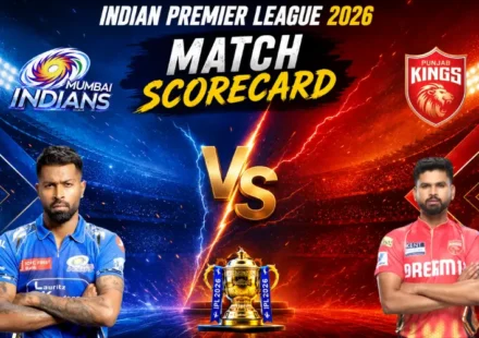 Mumbai Indians vs Punjab Kings Match Scorecard IPL 2026