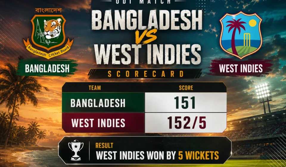 Bangladesh vs West Indies: Breaking Down 3 Thrilling T20 Match Scorecards