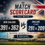 England Cricket Team Vs New Zealand National Cricket Team Match Scorecard: 7 Amazing Match Moments You Should Know