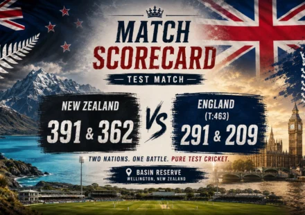 England Cricket Team Vs New Zealand National Cricket Team Match Scorecard: 7 Amazing Match Moments You Should Know