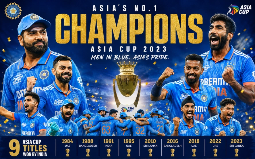 How Many Asia Cup India Won: The Complete Victory Legacy & Trophy Count