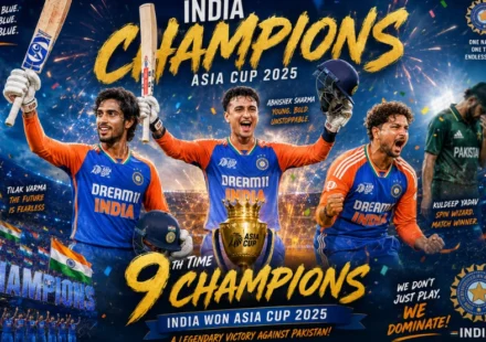 India Won Asia Cup 2025: Complete Analysis of Ninth Title Victory & Tournament Breakdown