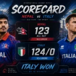 Nepal National Cricket Team Vs Italy National Cricket Team Match Scorecard: 10 Amazing Match Takeaways