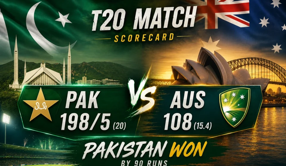 Pakistan Vs Australia Match Scorecard: 5 Game-Changing Updates From 2026 Series