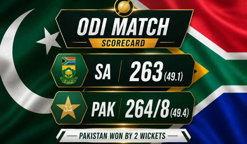 Pakistan vs South Africa: 5 Match Scorecard Surprises That Shocked Cricket Fans