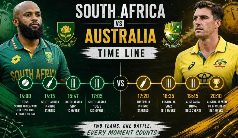 South Africa National Cricket Team Vs Australian Men’s Cricket Team Timeline: A Journey Through Three Decades of Cricketing Drama