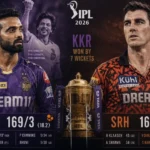 Sunrisers Hyderabad Vs Kolkata Knight Riders Match Scorecard