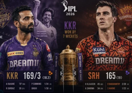 Sunrisers Hyderabad Vs Kolkata Knight Riders Match Scorecard