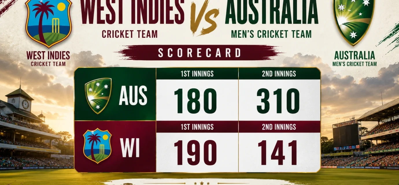 West Indies Cricket Team vs Australian Men’s Cricket Team Match Scorecard: The Ultimate 2025 Series Deep Dive