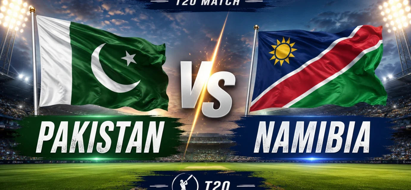 Pakistan Vs Namibia