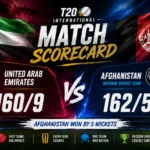 3 Epic UAE vs Afghanistan Cricket Match Scorecards That Shocked Fans