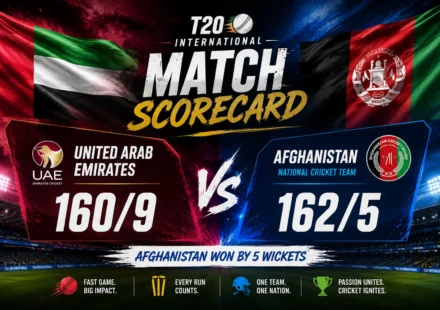 3 Epic UAE vs Afghanistan Cricket Match Scorecards That Shocked Fans
